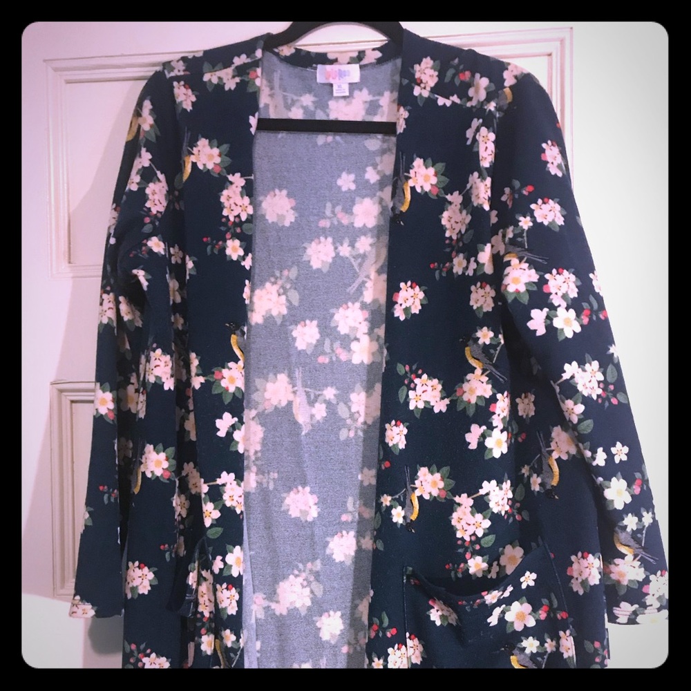 LuLaRoe Sarah duster cardigan size XL